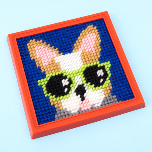 Colorbok Sew Cute! Needlepoint Kit-Dog - 59337