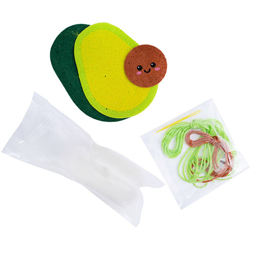 Colorbok Sew Cute! Needlepoint Kit-Mini Avocado - 74402