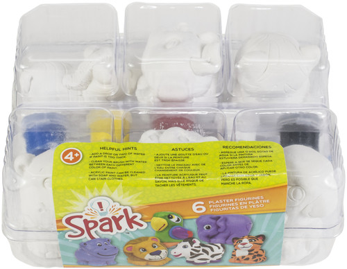 Colorbok Spark Plaster Value Pack-Zoo - 50250C