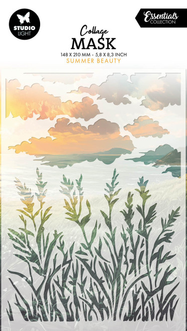 2 Pack - Studio Light Essentials Stencil 5.83"X8.27"-Summer Beauty - 5A002Y6B-1GZ5F - 8713943162712