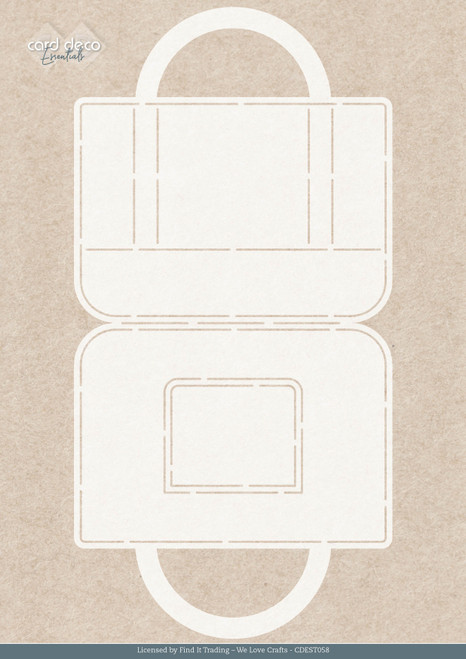Find It Trading Card Deco Essentials Stencil-Tulip Handbag A4, Tulip Dreams - 5A002YCV-1GZ90 - 8718715149137