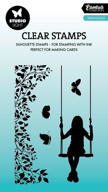 Studio Light Essentials Clear Stamps-Swinging - 5A002Y52-1GZ5B - 8713943160206
