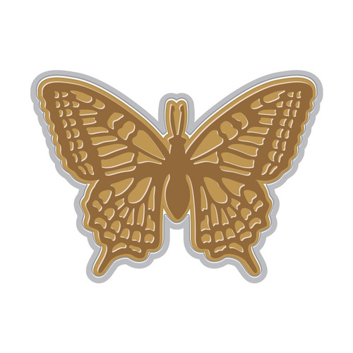 Hero Arts Hot Foil Plate & Die Set-Butterfly - 5A002Y18-1GYZD