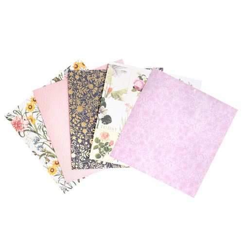 DCWV Double-Sided Cardstock Stack 12"X12" 36/Pkg-Botanical Beauty, 18 Designs/2 Each - PS614327