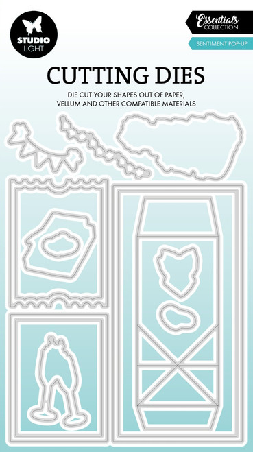 Studio Light Essentials Cutting Die-Turning Pop-Out - 5A002Y6F-1GZ2F - 8713943158937