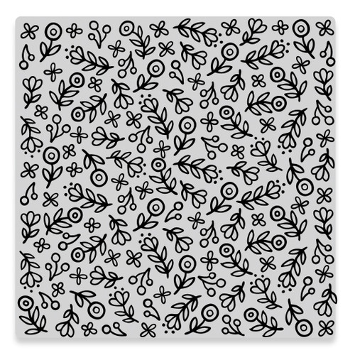 Hero Arts Cling Stamps 6"X6"-Whimsy Floral - 5A002Y0Z-1GYZK