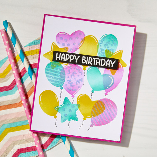 Hero Arts Color Layering Stencils-Balloons - 5A002Y1C-1GYYV Hero Arts Color Layering Stencils-Balloons - 5A002Y1C-1GYYV