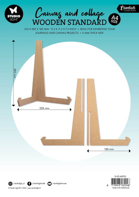 Studio Light Journal & Canvas MDF Stand-A4 5A002Y8Y-1GZ2V - 8713943162248
