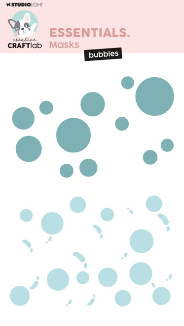 Creative Craftlab Essentials Stencil 5.83"X8.27"-Bubbles - 5A002Y8K-1GZ4G - 8713943161814