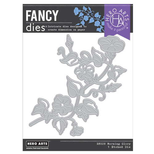 Hero Arts Fancy Die-Morning Glory 5A002Y1D-1GYZP - 085700946414
