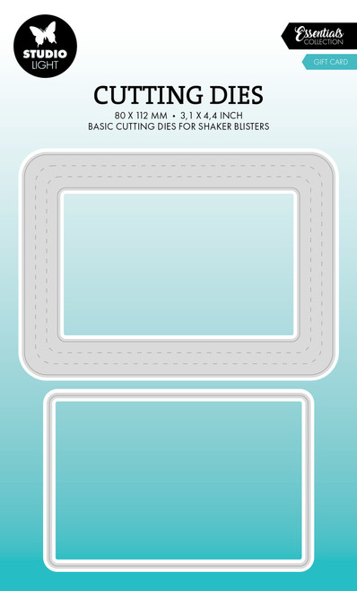 Studio Light Essentials Blister Cutting Die-Gift Card - 5A002Y55-1GZ4R - 8713943160121