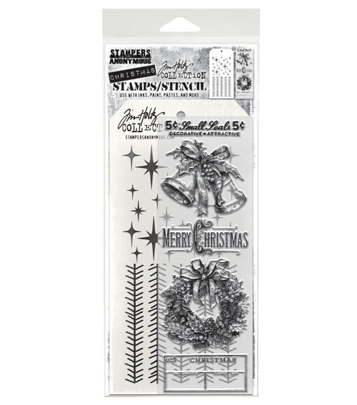 Tim Holtz Mixed-Media Stamps & Stencil-Department Store - 5A002XXV-1GYV4 - 691835442006 Tim Holtz Mixed-Media Stamps & Stencil-Department Store - 5A002XXV-1GYV4 - 691835442006