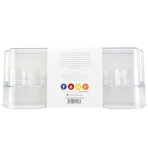 Nuvo Drops Stackable Storage-Empty - 1923N