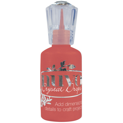 4 Pack - Nuvo Crystal Drops 1.1oz-Gloss-Red Berry - NCD-667 - 5060407156675