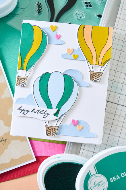 Sizzix A5 Clear Stamps Set 28/Pkg by Catherine Pooler-Up and Away - 5A002MW8-1GP9X Sizzix A5 Clear Stamps Set 28/Pkg by Catherine Pooler-Up and Away - 5A002MW8-1GP9X