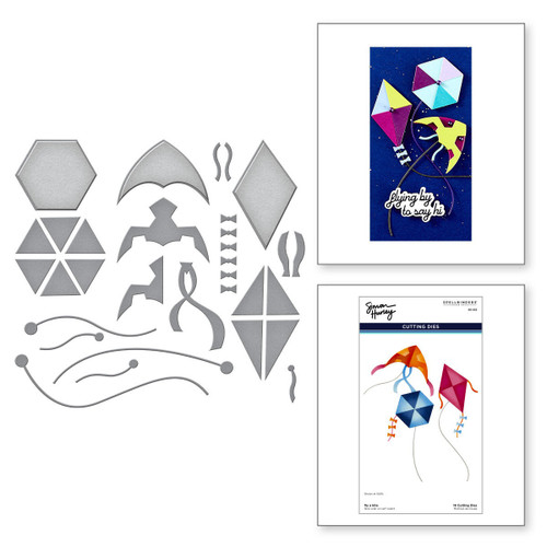 Spellbinders Etched Dies By Simon Hurley-Fly A Kite - 5A002YGY-1GZB3 Spellbinders Etched Dies By Simon Hurley-Fly A Kite - 5A002YGY-1GZB3