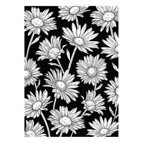 Spellbinders Press Plate By Yana Smakula-Daisy Shower, Yana's Daisies 5A002YH0-1GZB5