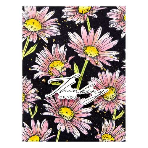 Spellbinders Press Plate By Yana Smakula-Daisy Shower, Yana's Daisies - 5A002YH0-1GZB5 Spellbinders Press Plate By Yana Smakula-Daisy Shower, Yana's Daisies - 5A002YH0-1GZB5