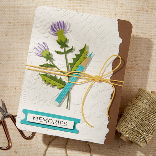 Spellbinders 3D Embossing Folder -Field Notes - 5A002YGS-1GZB7 Spellbinders 3D Embossing Folder -Field Notes - 5A002YGS-1GZB7