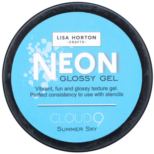 3 Pack - Lisa Horton Crafts Neon Glossy Gel-Summer Sky - 5A002Y4K-1GZ1S - 780627350664