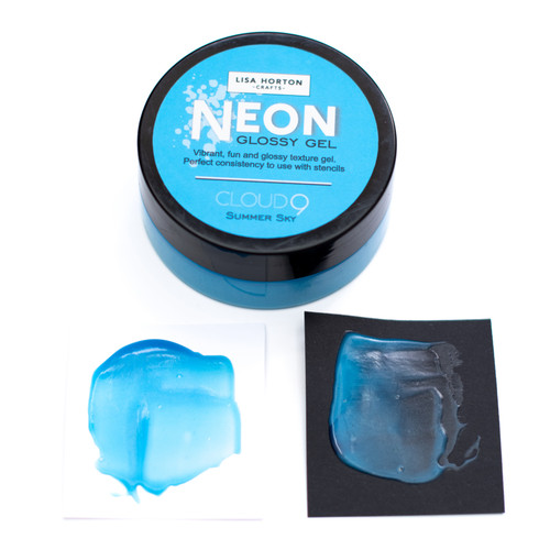 3 Pack Lisa Horton Crafts Neon Glossy Gel-Summer Sky 5A002Y4K-1GZ1S