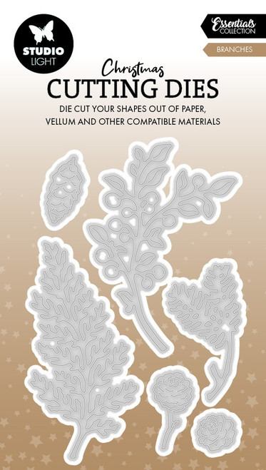 3 Pack Studio Light Winter Wonderland Cutting Die-Branches 5A002YB7-1GZ6X - 8713943161104