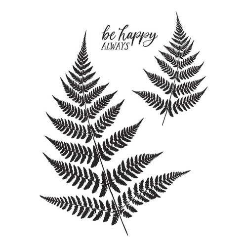 Spellbinders BetterPress Plate-Lush Ferns, Field Notes - 5A002YGK-1GZBN