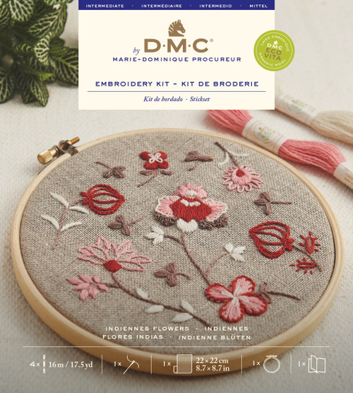 DMC Eco Vita Kit -Indian Flowers - 5A002YJ8-1GZDC