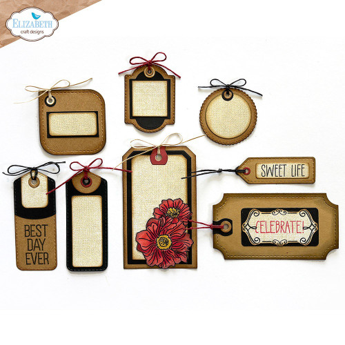 Elizabeth Craft Metal Dies-Tag Variety Pack 5A002Y27-1GYZV