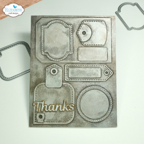 Elizabeth Craft Metal Dies-Tag Variety Pack - 5A002Y27-1GYZV
