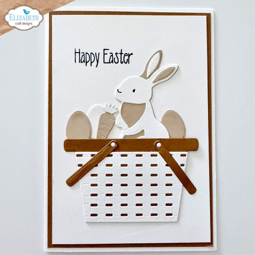 Elizabeth Craft Metal Dies-Picnic Basket & Bunny - 5A002Y1Z-1GYZX