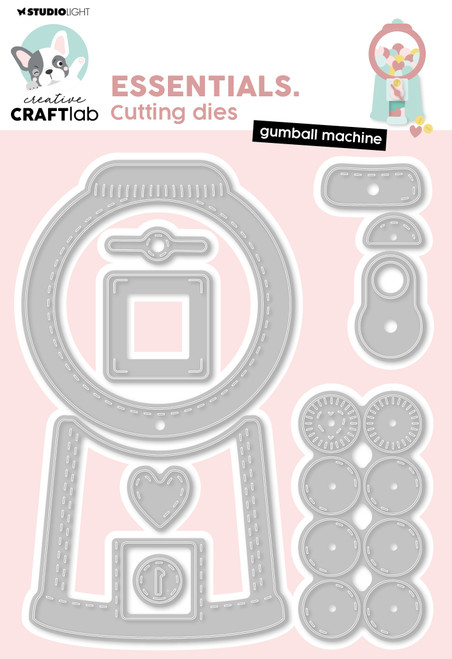 Creative Craftlab Essentials Cutting Die-Gumball Machine - 5A002YB3-1GZ6F - 8713943161760 Creative Craftlab Essentials Cutting Die-Gumball Machine - 5A002YB3-1GZ6F - 8713943161760