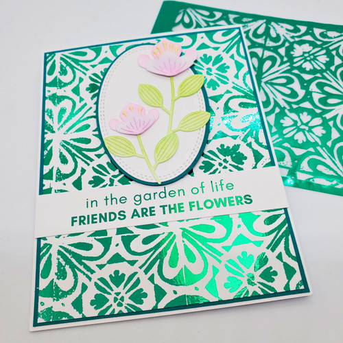 Deco Foil Toner Card Fronts 4.25"X5.5" 8/Pkg-Artsy Print - 5A002BQN-1GZ1P Deco Foil Toner Card Fronts 4.25"X5.5" 8/Pkg-Artsy Print - 5A002BQN-1GZ1P