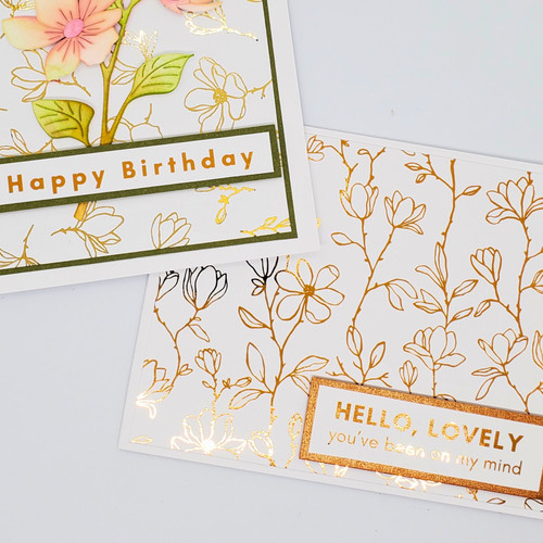 Deco Foil Toner Sentiments Pack 4.25" X 5.5" 8/Pkg-Spring Ahead - 5A002Y3K-1GZ1K Deco Foil Toner Sentiments Pack 4.25" X 5.5" 8/Pkg-Spring Ahead - 5A002Y3K-1GZ1K