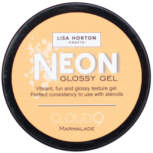 Lisa Horton Crafts Neon Glossy Gel-Marmalade - 5A002Y4K-1GZ1T - 780627350602