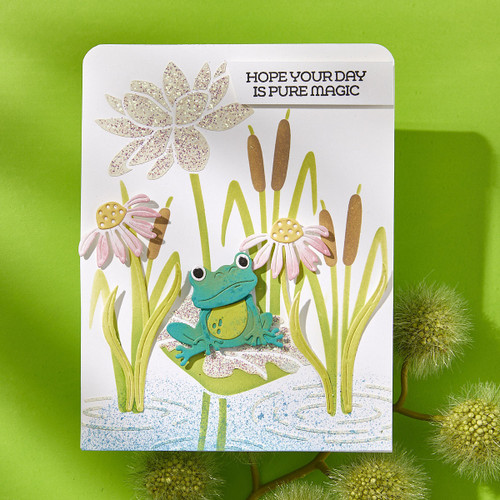 3 Pack Spellbinders Stencil-Lily Pad, Jump For Joy 5A002YGH-1GZBV