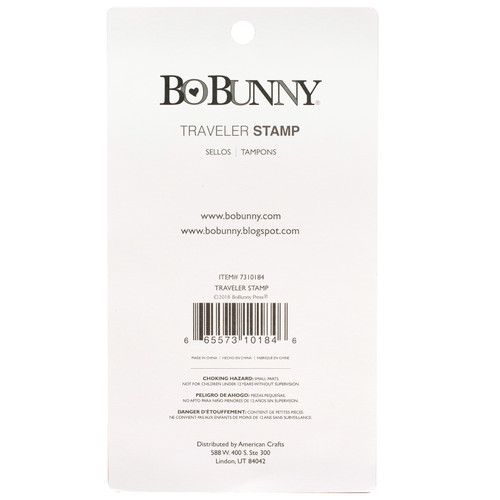 3 Pack - BoBunny Stamps-Traveler - 7310184 3 Pack - BoBunny Stamps-Traveler - 7310184