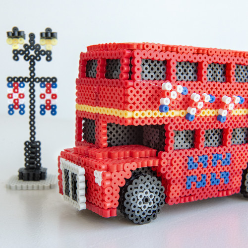 Perler 3D Fused Bead Kit-London Bus - 5A002Z3D-1H0JL