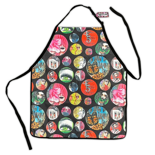 Dylusions Dyalog Apron 2025 31.5"X28"-Black - 5A002XPJ-1GYQP - 789541088196