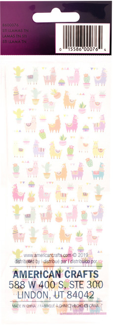 Sticko Tiny Stickers-Llama - 86TS-76 Sticko Tiny Stickers-Llama - 86TS-76