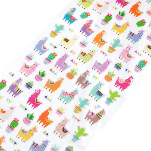 6 Pack - Sticko Tiny Stickers-Llama - 86TS-76
