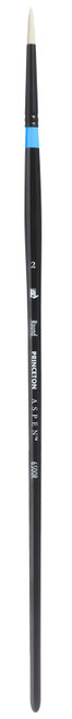 Princeton Series 6500 Aspen Synthetic Brush-Long Handle Round Size 2 5A002ZKY-1H0Z7 - 757063650252