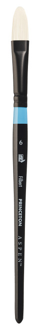Princeton Series 6500 Aspen Synthetic Brush-Short Handle Filbert Size 6 - 5A002ZLX-1H115 - 757063650702