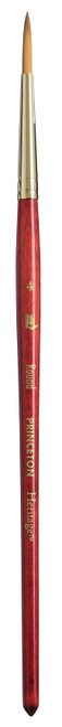 Princeton Series 4050 Heritage Synthetic Sable Brush-Short Handle Round Size 4 5A002ZC6-1H0TY - 757063405395