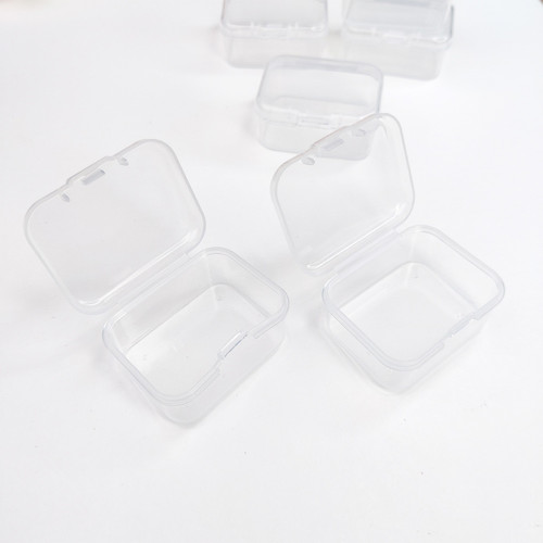 Dress My Craft Clear Storage Boxes 6/Pkg-Rectangular, 4.5x3.7cm - 5A003095-1H1SM