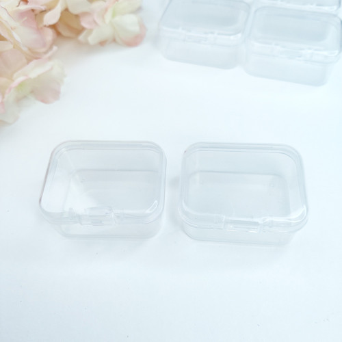 Dress My Craft Clear Storage Boxes 6/Pkg-Rectangular, 4.5x3.7cm - 5A003095-1H1SM