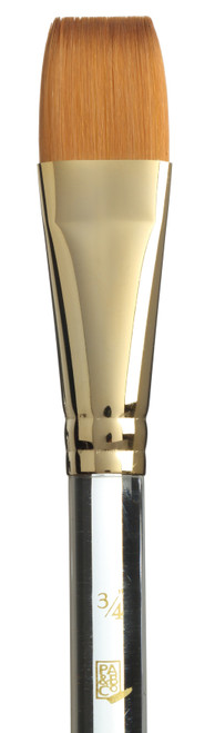 Princeton Series 4050 Heritage Synthetic Sable Brush-Short Handle Wash 3/4" - 5A002ZD3-1H0VG