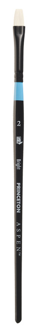 Princeton Series 6500 Aspen Synthetic Brush-Short Handle Bright Size 2 - 5A002ZLK-1H10W - 757063650627 Princeton Series 6500 Aspen Synthetic Brush-Short Handle Bright Size 2 - 5A002ZLK-1H10W - 757063650627