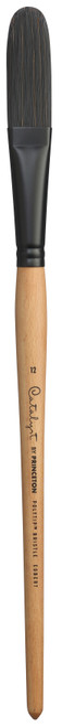 Princeton Catalyst Polytip Brush-Long Handle Eggbert Size 12 - 5A00304X-1H1LZ - 757063643322