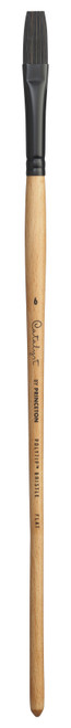 Princeton Catalyst Polytip Brush-Long Handle Flat Size 6 - 5A003051-1H1M3 - 757063643506